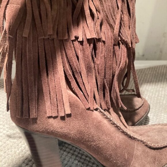 Ralph Lauren Fringe Boots - Picture 2 of 4